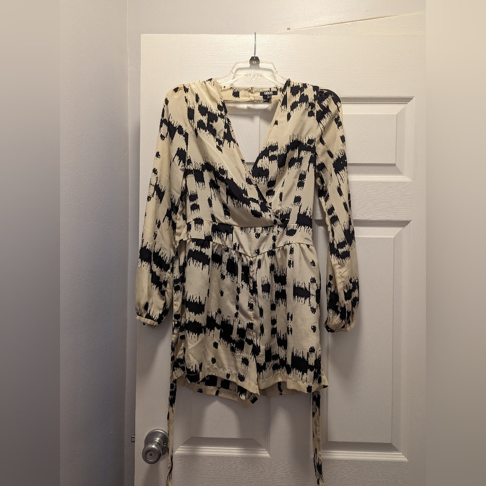 Long sleeve Asos romper size 4